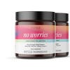 Two supplement jars of vena no worries — HIGH POTENCY FULL SPECTRUM, Hemp Supplement, Multi-Flavored gummies