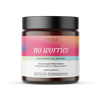 vena no worries HIGH POTENCY FULL SPECTRUM jar of hemp supplement gummies in amber jar with black lid
