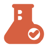 Lab tested icon